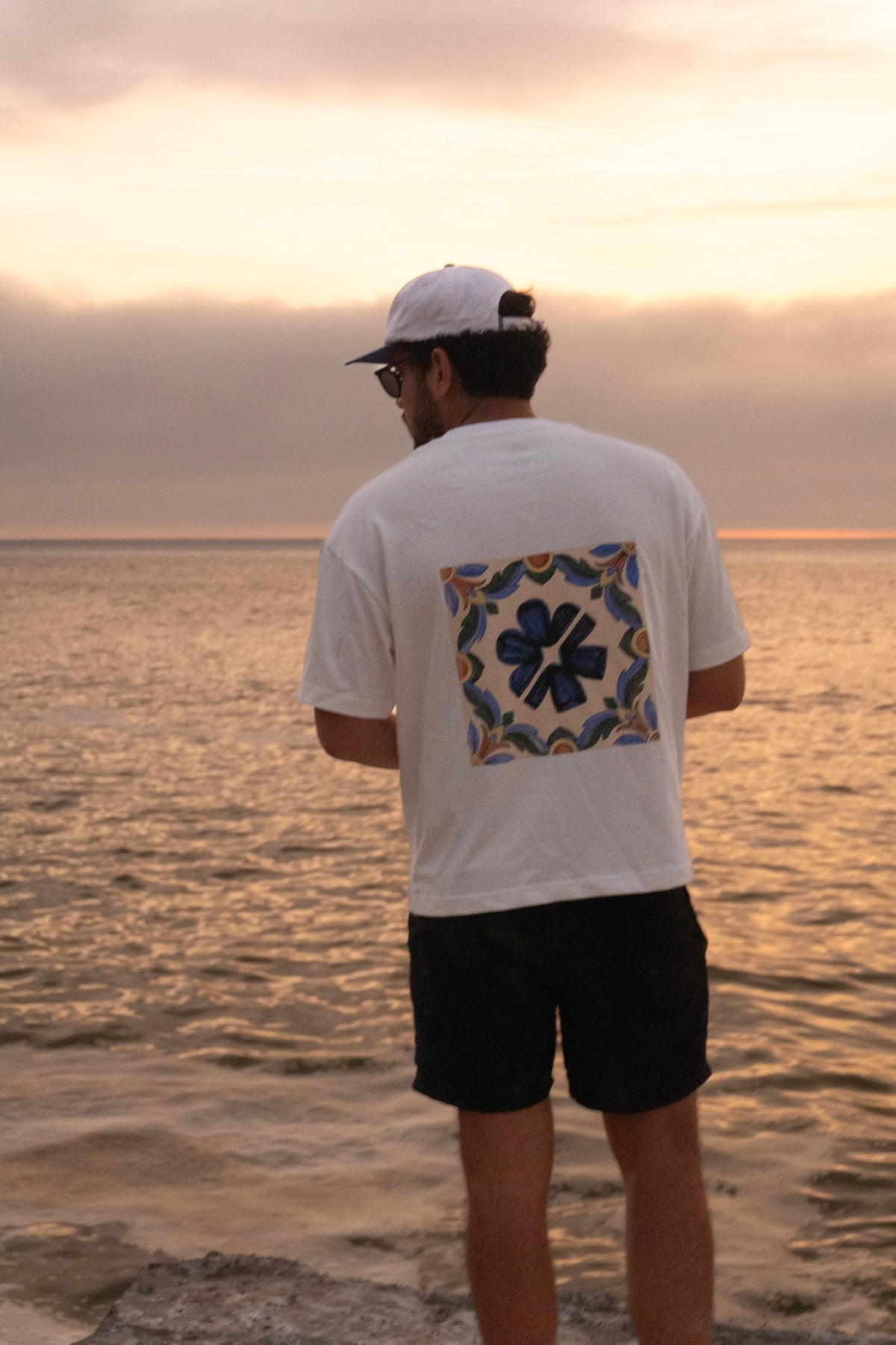 Gray Tile Tee